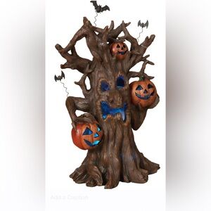 Scary TREE Light Up W Noise( LARGE)